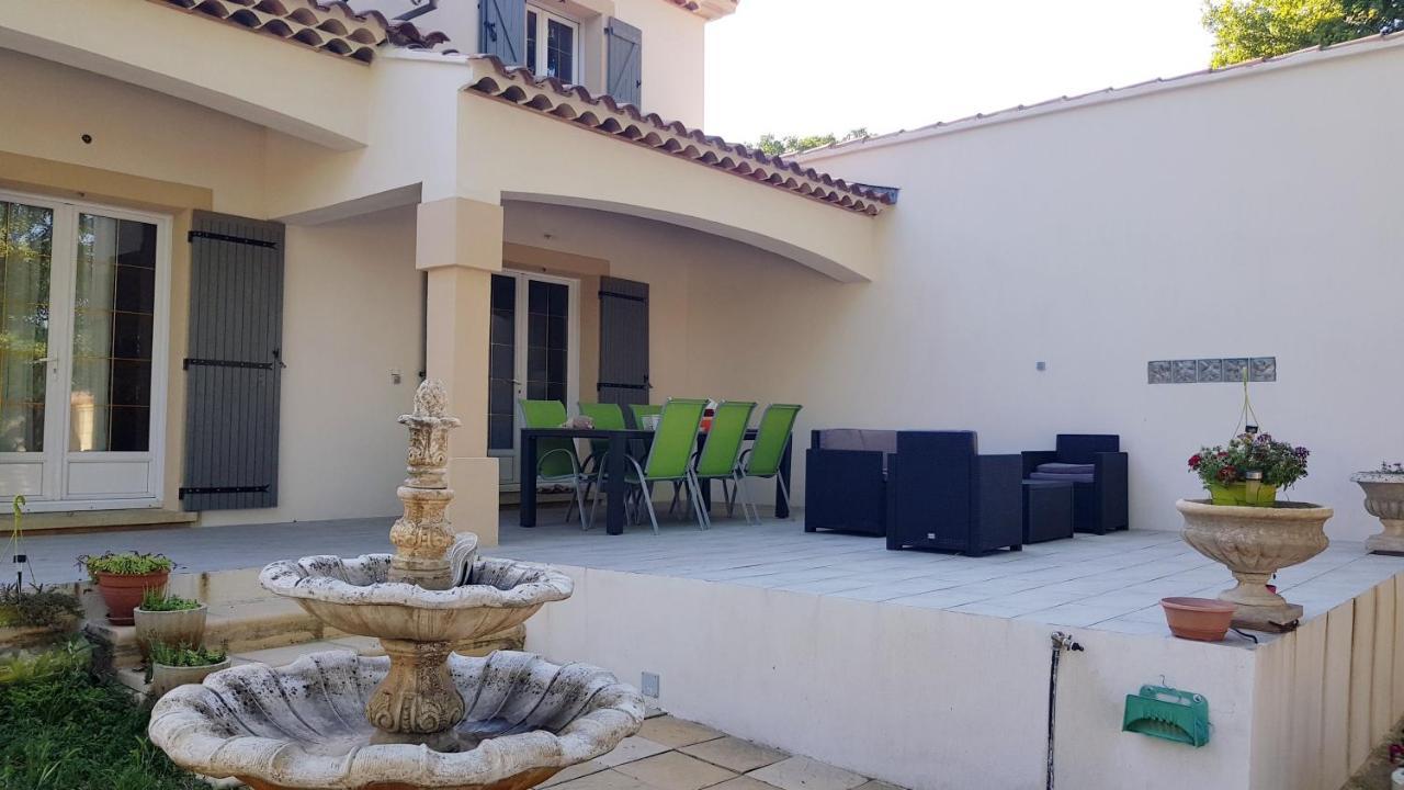 Charmante Maison Climatisee Vedene - Avignon Avec Piscine Extérieur photo