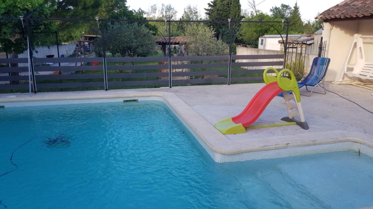 Charmante Maison Climatisee Vedene - Avignon Avec Piscine Extérieur photo